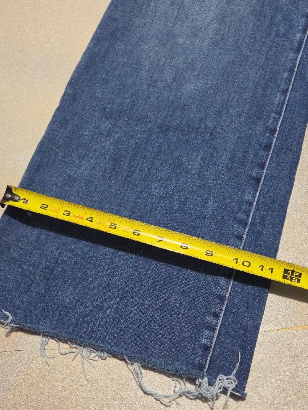 PAIGE ANESSA Wide Leg Jeans in Deep Blue Denim NWOTS!!! ANTHROPOLGIE. - Picture 2 of 11